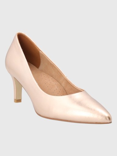 ZAPATO CUERO ROSA MUJER AROSA HUSH PUPPIES - 1