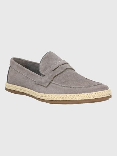 MOCASINES HOMBRE HUSH-PUPPIES CUERO GRIS MONTELLA - 1