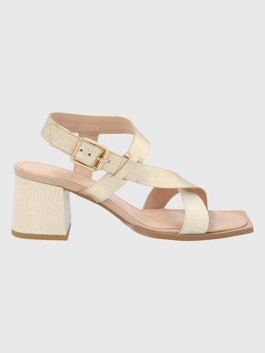 SANDALIA CUERO DORADO MUJER CATERINA HUSH PUPPIES - 2