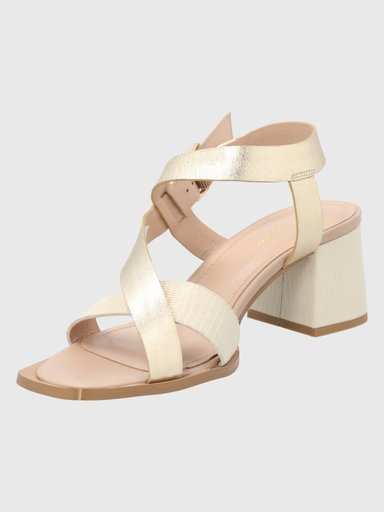 SANDALIA CUERO DORADO MUJER CATERINA HUSH PUPPIES - 4