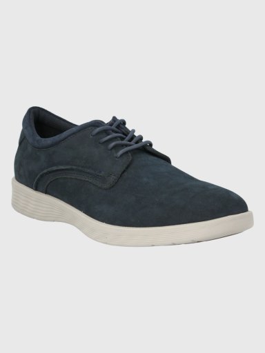 ZAPATO CUERO AZUL HOMBRE SPINAL STREET HUSH PUPPIES - 1