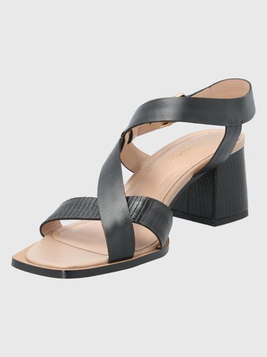 SANDALIAS MUJER HUSH-PUPPIES CUERO CATERINA NEGRO - 4
