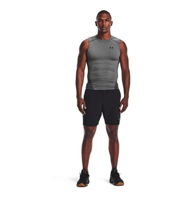 POLERA SIN MANGAS HEATGEAR® HOMBRE GRIS UNDER ARMOUR - 6