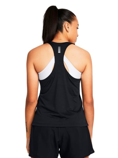 POLERA SIN MANGAS RUNNING PARA MUJER LAUNCH NEGRO UA - 5