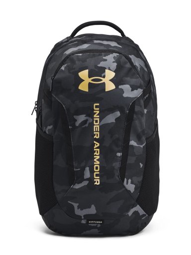 MOCHILA UA HUSTLE 6.0 CAMO NEGRO UNDER ARMOUR - 1