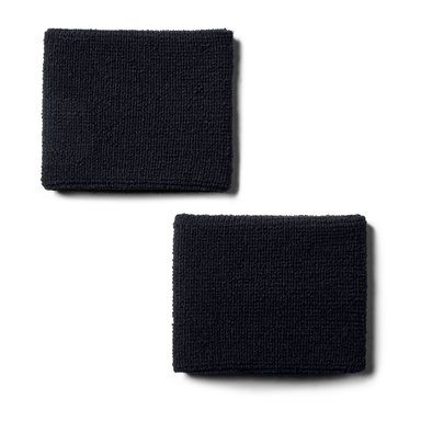 MUÑEQUERAS UNDER ARMOUR PARA HOMBRE 2 PACK NEGRO - 2