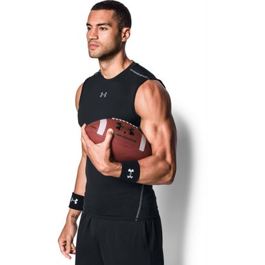 MUÑEQUERAS UNDER ARMOUR PARA HOMBRE 2 PACK NEGRO - 3