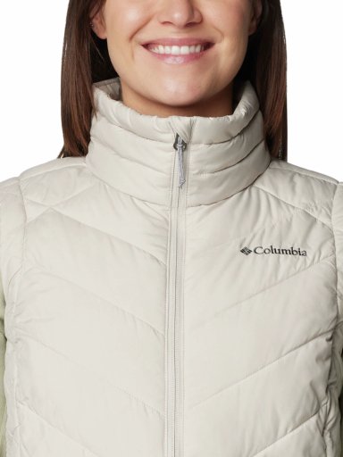PARKA SIN MANGAS MUJER HEAVENLY II VEST BEIGE COLUMBIA - 4