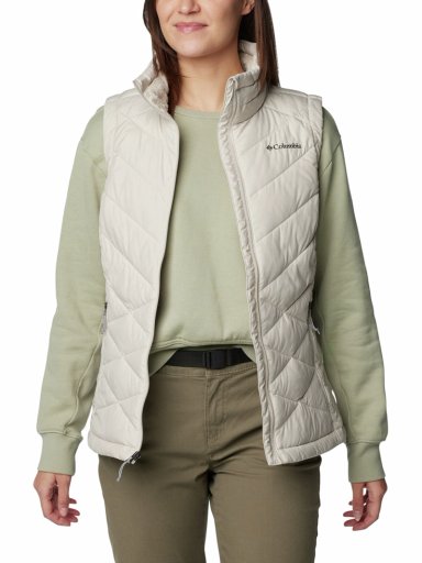 PARKA SIN MANGAS MUJER HEAVENLY II VEST BEIGE COLUMBIA - 7