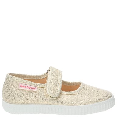 BALLERINAS NIÑA HUSH-PUPPIES TEXTIL DORADA WINDY - 5