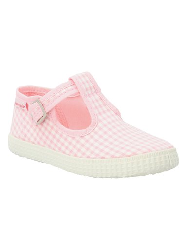 BALLERINAS NIÑA HUSH-PUPPIES TEXTIL ROSADA SUMMER - 1