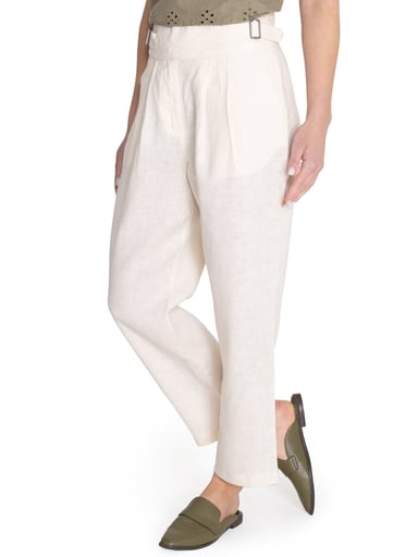 PANTALÓN LINO MUJER ROCKFORD BEIGE AVA ORGÁNICO - 6
