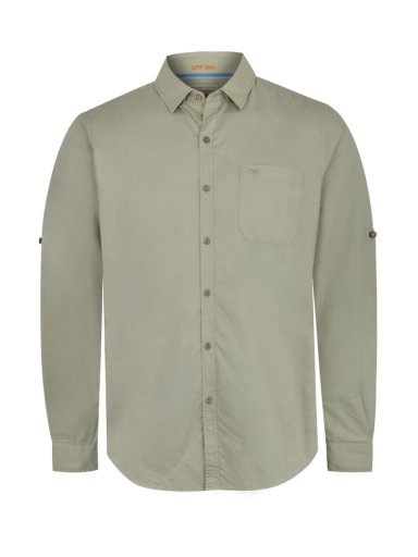 CAMISA ALGODÓN ORGÁNICO VERDE GALITON HOMBRE ROCKFORD - 1