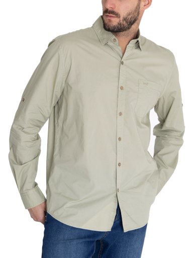 CAMISA ALGODÓN ORGÁNICO VERDE GALITON HOMBRE ROCKFORD - 7
