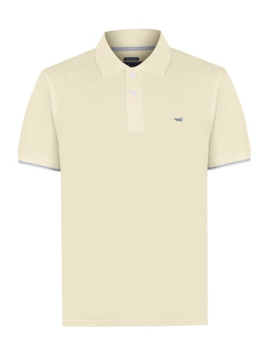 POLERA ALGODÓN ORG AMARILLO MITCHELL HOMBRE ROCKFORD - 1