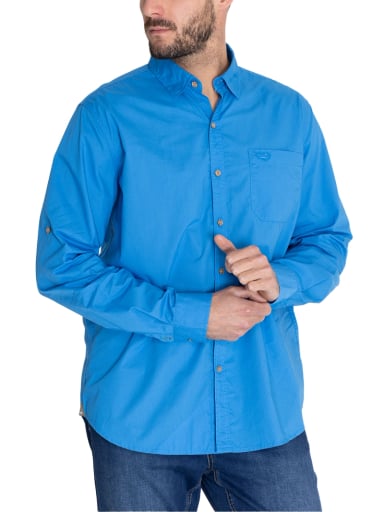 CAMISA ALGODÓN ORG AZUL MARINO GALITON HOMBRE ROCKFORD - 6