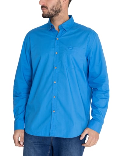 CAMISA ALGODÓN ORG AZUL MARINO GALITON HOMBRE ROCKFORD - 7