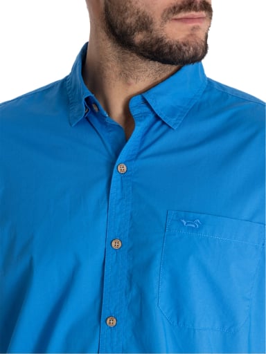 CAMISA ALGODÓN ORG AZUL MARINO GALITON HOMBRE ROCKFORD - 9