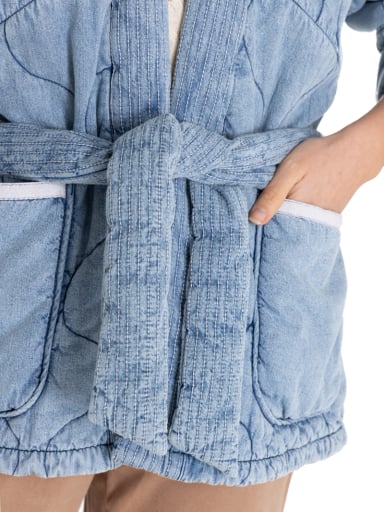 CHAQUETA THERMORE AZUL FLORI MUJER ROCKFORD - 7