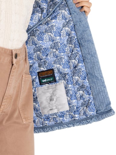 CHAQUETA THERMORE AZUL FLORI MUJER ROCKFORD - 8