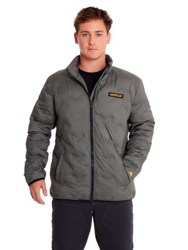 CHAQUETA HOMBRE BONDED MEDIUM WEIGHT INSULATEDGRIS CAT - 2