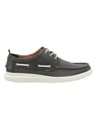 MOCASINES HOMBRE ROCKFORD TEXTIL GRIS CUERO GASTON - 1