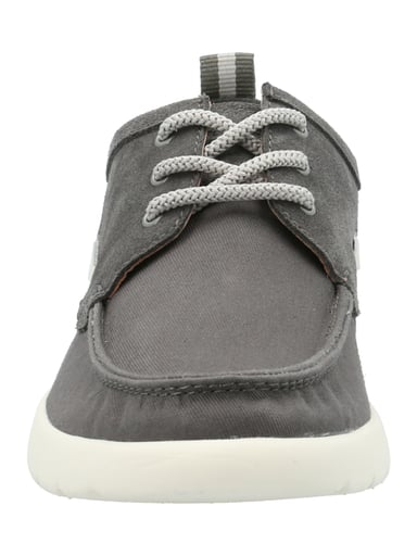 MOCASINES HOMBRE ROCKFORD TEXTIL GRIS CUERO GASTON - 4