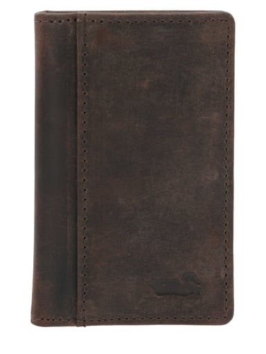 BILLETERA CUERO CAFÉ KS BIFOLCARHOMBRE ROCKFORD - 1