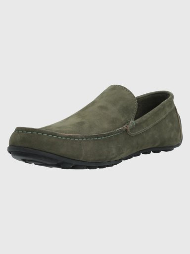MOCASIN CUERO VERDE HOMBRE BLUMENAU HUSH PUPPIES - 5