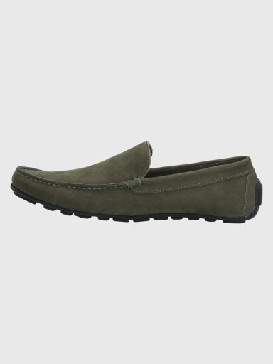 MOCASIN CUERO VERDE HOMBRE BLUMENAU HUSH PUPPIES - 6