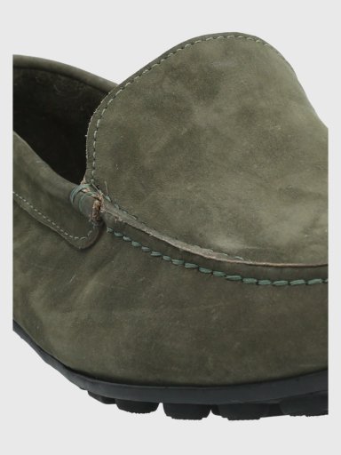 MOCASIN CUERO VERDE HOMBRE BLUMENAU HUSH PUPPIES - 8