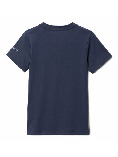 POLERA ALGODÓN NIÑA COLUMBIA BESSIE BUTTE GRAP AZUL - 2