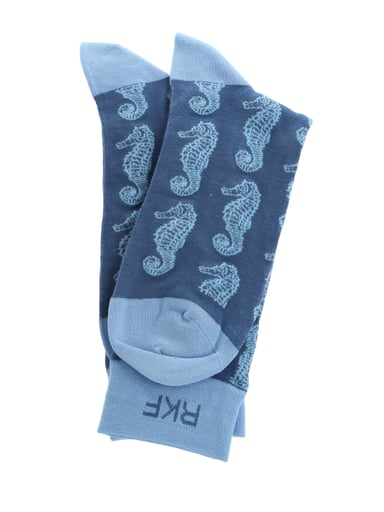 CALCETÍN HOMBRE ROCKFORD RFV24H SEAHORSE AZUL SEAHORSE - 3