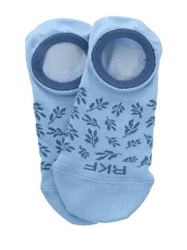 CALCETÍN MUJER ROCKFORD RFV24W INV LEAVES AZUL LEAVES - 3