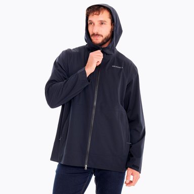 IMPERMEABLE HOMBRE WHISPER RAIN SHELL NEGRO MERRELL - 2