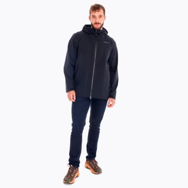 IMPERMEABLE HOMBRE WHISPER RAIN SHELL NEGRO MERRELL - 6