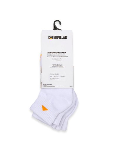 CALCETIN BLANCO CAT BASICS ANKLE SOUNISEX CATERPILLAR - 3