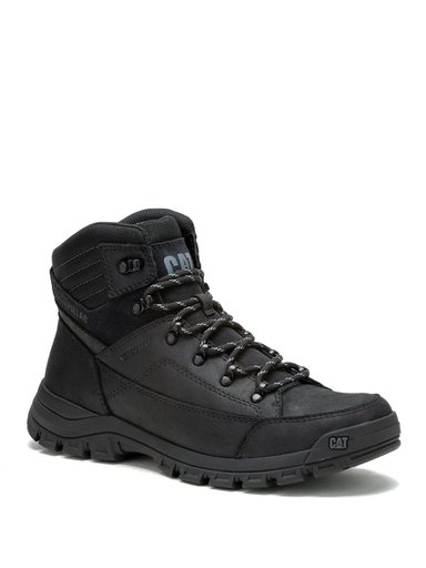 BOTIN CUERO HOMBRE THRESHOLD HIKER EN COLOR NEGRO CAT - 1