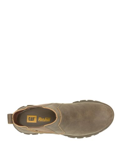 BOTIN CUERO HOMBRE THRESHOLD CHELSEA CAFE  OSCURO CAT - 7