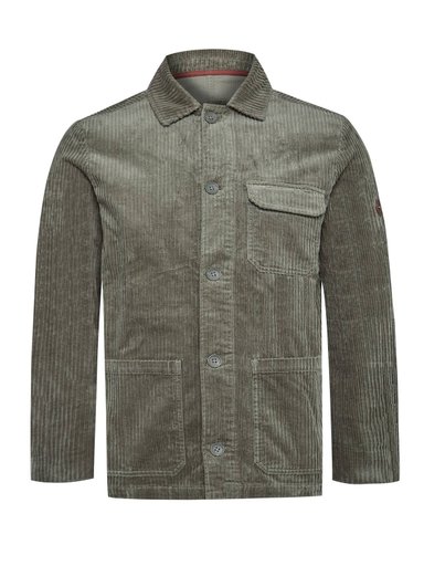CHAQUETA ALGODÓN ORGÁNICO HOMBRE ROCKFORD VERDE BELLAGIO - 1