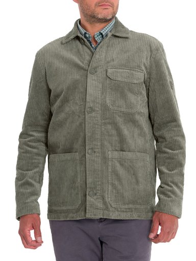 CHAQUETA ALGODÓN ORGÁNICO HOMBRE ROCKFORD VERDE BELLAGIO - 5