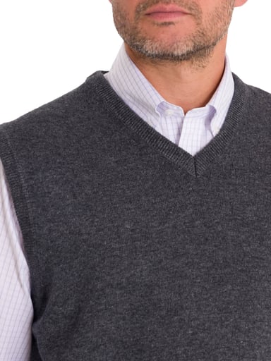 CHALECO LANA HOMBRE ROCKFORD GRIS VESTSWIN - 8