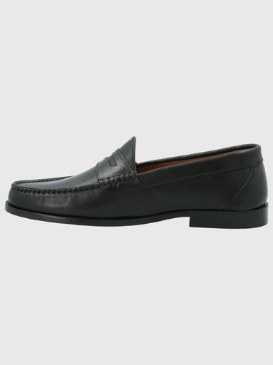 MOCASÍN CUERO HOMBRE CAZZOLI NEGRO HUSH PUPPIES - 6