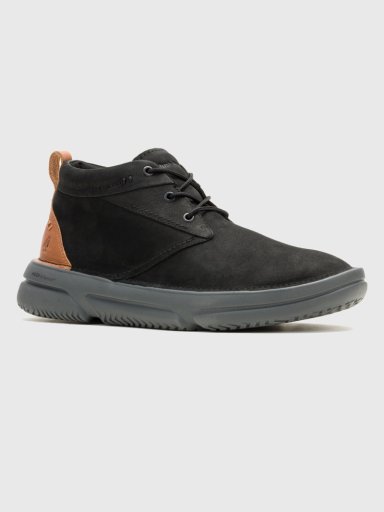 BOTIN CUERO HOMBRE BAYLOR CHUKKA NEGRO HUSH PUPPIES - 1