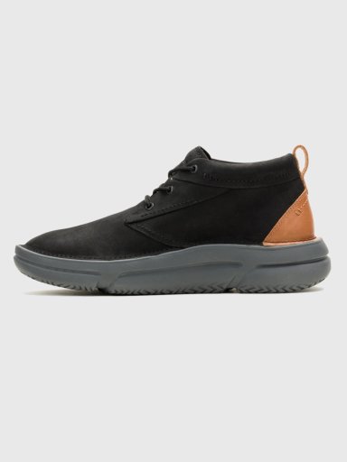 BOTIN CUERO HOMBRE BAYLOR CHUKKA NEGRO HUSH PUPPIES - 5