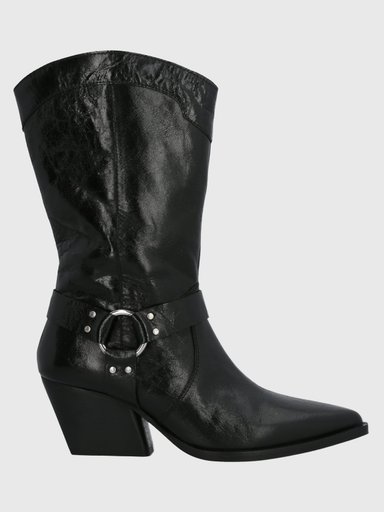 BOTA CUERO MUJER TIM NEGRO HUSH PUPPIES - 2
