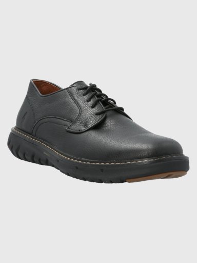 ZAPATO CUERO HOMBRE SMART OXFORD NEGRO HUSH PUPPIES - 1