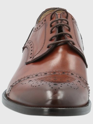 ZAPATO CUERO HOMBRE NAZZO CAFE  HUSH PUPPIES - 4