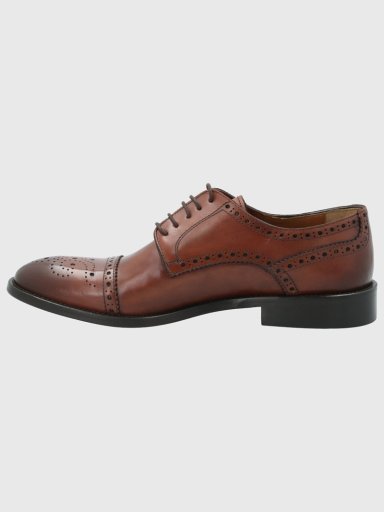 ZAPATO CUERO HOMBRE NAZZO CAFE  HUSH PUPPIES - 6