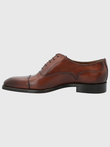ZAPATO CUERO HOMBRE POLEONE CAFÉ HUSH PUPPIES - 6